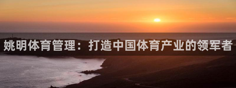必一体育官网入口：姚