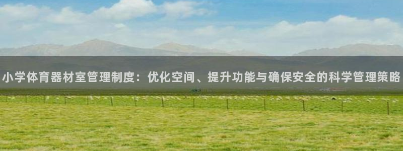 必一运动听的歌：小学体育器材室管理制度：优化空间、提升功能与