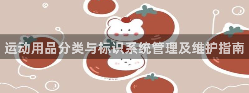 必一体育下载意思：运动用品分类与标识系统管理及维护指南