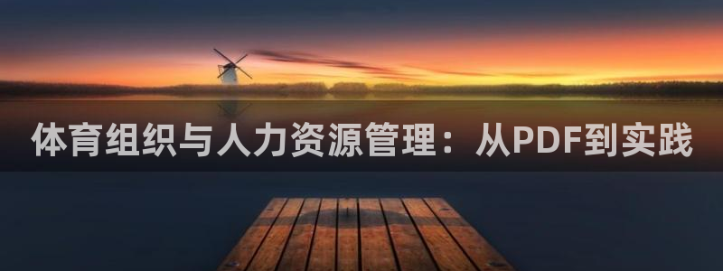 必一体育运动app下载：体育组织与人力资源管理：从PDF到实